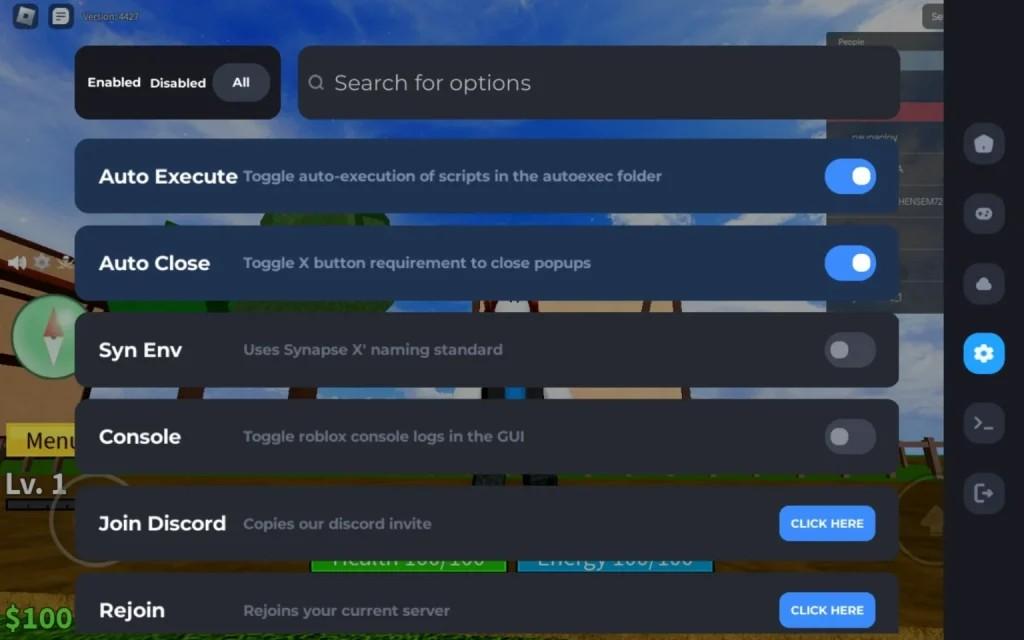 Delta Executor Screenshots