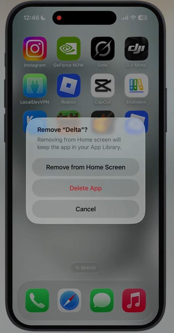 How to fix Delta iOS Chinese error 2
