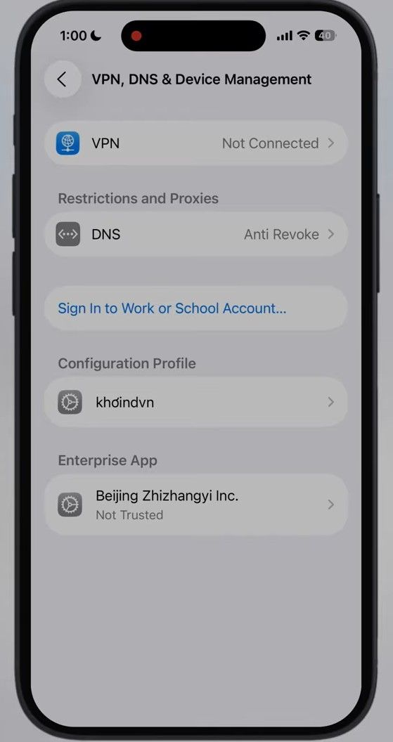 How to fix Delta iOS Chinese error 7