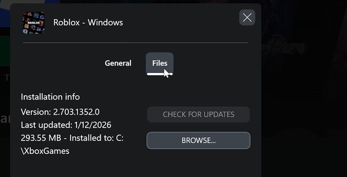 Update Roblox step 2